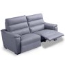 Egoitaliano Marina 2 Seater Sofa With 1 Electric Recliner LHF Leather B