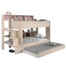 Parisot Bibop Bunk Bed Bedroom System Light Acacia