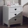 Vipack Amori Bedside Locker White Side