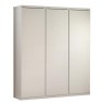 Vipack Lara 3 Door Wardrobe White