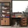 Vipack Alex Study Desk Pine & Black Lifestyle