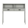 Connect Desk Concrete Grey Brushed (Unassembled) WOOOD