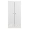 Connect 2 Door & 2 Drawers Wardrobe White