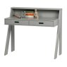 Connect Desk Concrete Grey Brushed (Unassembled) WOOOD