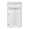 WOOOD Connect 2 Door Wardrobe White