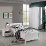 Vipack Erik 1 Drawer Bedside Locker White Lifestyle