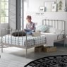 Alice Single (90cm) Bedstead Grey