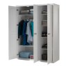 Vipack Lewis 3 Door Wardrobe White