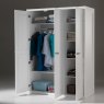 Vipack Lewis 3 Door Wardrobe White Lifestyle