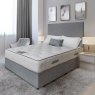 Toulouse Summer/Winter Pocket Support Single (90cm) Essential Divan Set Grey