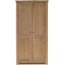 Brid Double Wardrobe White Oak