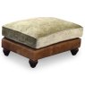 Tetrad Lowry Rectangular Footstool Comanche Timber & Coco Slate