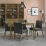 Canneto Oak 4-6 Person Extending Dining Table