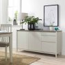 Canneto Wide Sideboard Grey Washed Oak & Soft Grey