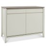 Canneto Grey Washed Oak & Soft Grey Narrow Sideboard