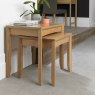 Canneto Nest Of Lamp Tables Oak