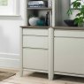 Canneto 3 Drawer Filing Cabinet Grey Washed Oak & Soft Grey