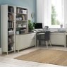 Canneto Corner Desk Grey Washed Oak & Soft Grey