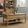 Canneto Coffee Table With Drawer Oak