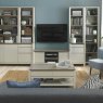 Canneto Coffee Table With Drawer Grey Washed Oak & Soft Grey