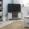 Canneto Corner TV/HIFI Unit Grey Washed Oak & Soft Grey