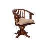 Sandani Reclaimed Timber Rotating Office Chair