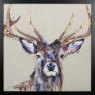 Artko Majesty l 74cm x 74cm Picture Black Frame by Louise Luton