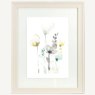 Stem Illusions III 36cm x 45cm Picture By June Erica Vess Beige Frame