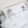 Snurk Arctic Friends Single Duvet Cover Set Flannel