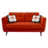 Ivy 2 Seater Sofa Fabric House Plain