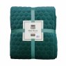 Scatter Box Halo Throw Teal 140cm x 140cm