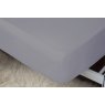 400 Thread Count Egyptian Cotton Double Fitted Sheet (12") Platinum