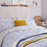 Botanical Bee Duvet Cover Single Blue