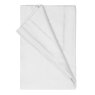 500 Thread Count Cotton Rich Single Flat Sheet White