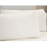 500 Thread Count Premium Blend Cotton Rich Standard Pillowcase Pair Ivory