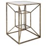 Mindy Brownes Solomon Side/Lamp Table Black & Gold