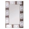 Zahra Rectangular Mirror Champagne