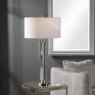 Mindy Brownes Davies Table Lamp Antique Brass With White Shade Lifestyle