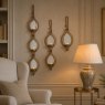 Mindy Brownes Ellie Mirrored Double Candle Holder Gold