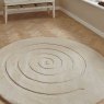 Spiral Ivory Rug 180 x 180