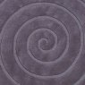 Spiral Grey Rug 140 x 140
