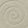 Spiral Ivory Rug 180 x 180
