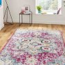 Boston G0532 Rug 120x170cm Fuschia & Blue