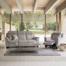Parker Knoll Manhattan 3 Seater Elecric Reclining Sofa Fabric B