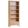 Alford 1 Drawer Large Bookcase Light Oak