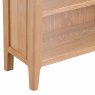 Alford Wide Bookcase Light Oak 