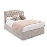 Acton Double (135cm) Bedstead With Fabric Headboard Taupe
