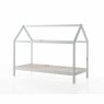 Dallas House Shaped Single (90cm) Bedstead White