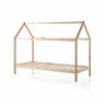 Dallas House Shaped Single (90cm) Bedstead Natural