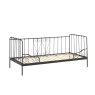 Alice Captain Single (90cm) Bedstead Black